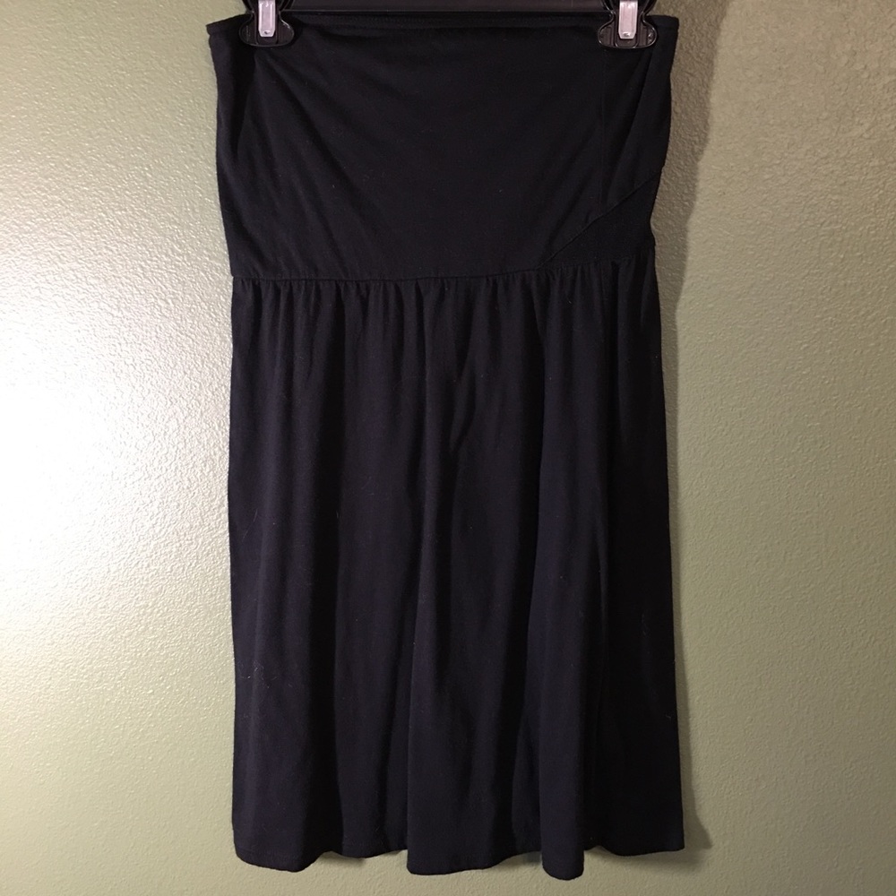 Strapless Black Dress